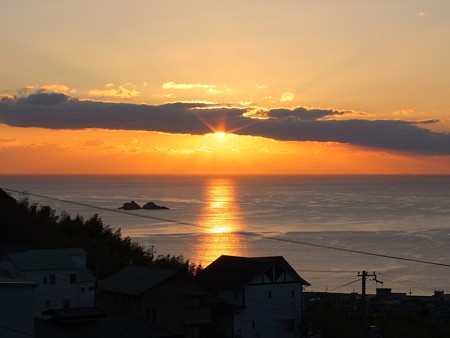かんぽの宿熊野 12月朝陽7:10