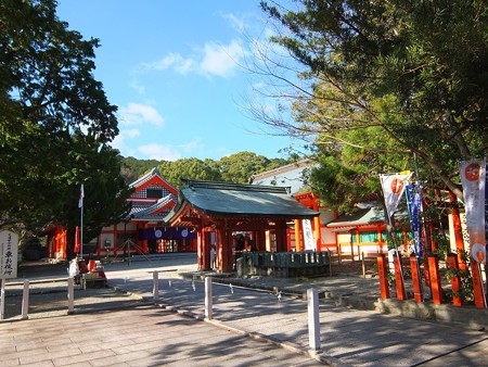 熊野速玉大社01 朱塗りの海人系神社