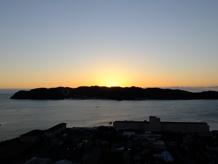 串本の夜明け05 紀伊大島