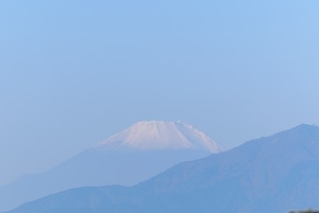 2014.11.13　駅前　富士山