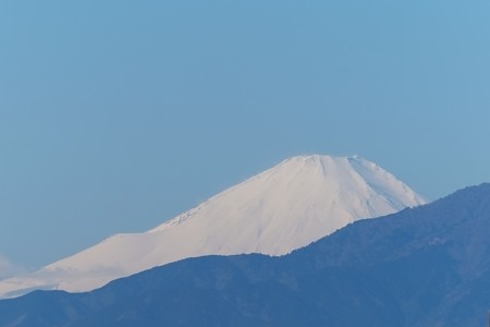 2015.01.29　駅前　富士山