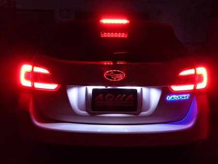 レヴォーグ　テールＬＥＤバージョン２　ブレーキ時