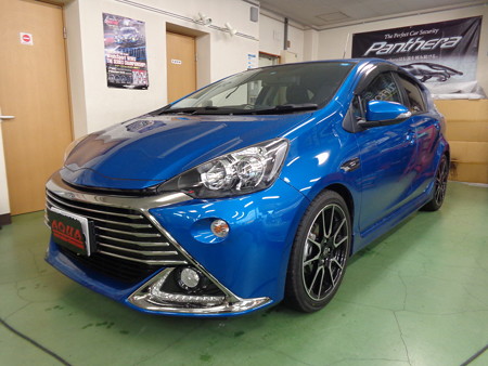 トヨタＡＱＵＡ　Ｇ’ｓ　千葉県　イカリング取付