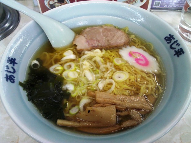 スペシャルラーメン??(あっさり)@あじ平