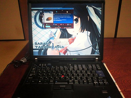 ThinkPad再セットアップ後