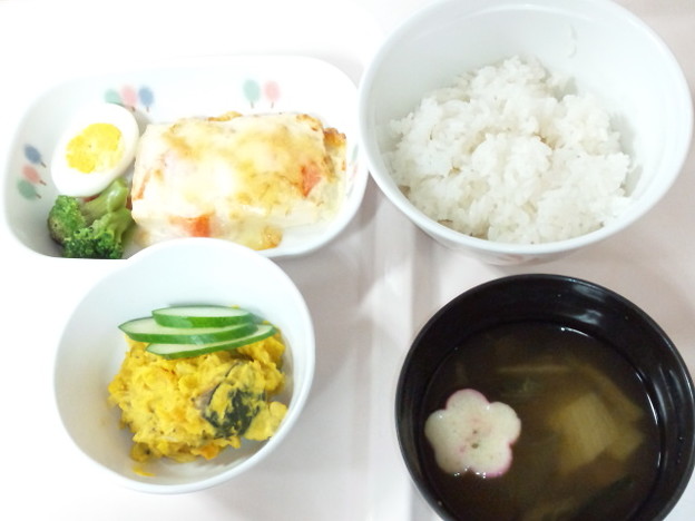 １２月１５日夕食 豆腐グラタン 病院食 照片共享页面 撮影蔵