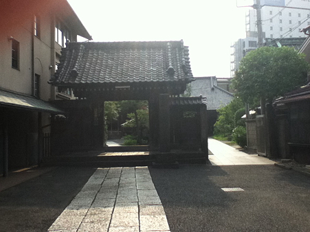 品川百景 海雲寺 門