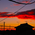 Photos: 赤い雲