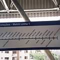 Photos: Brasil / Porto Alegre - ポルトアレグレ, 電車の路線図